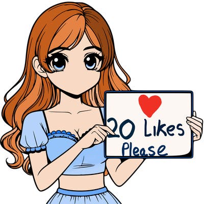 realistic pretty girl holding blank sign