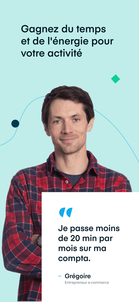 Témoignage d'un entrepreneur sur le gain de temps réalisé sur la comptabilité avec l'application Dougs