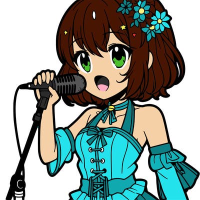 a anime singer