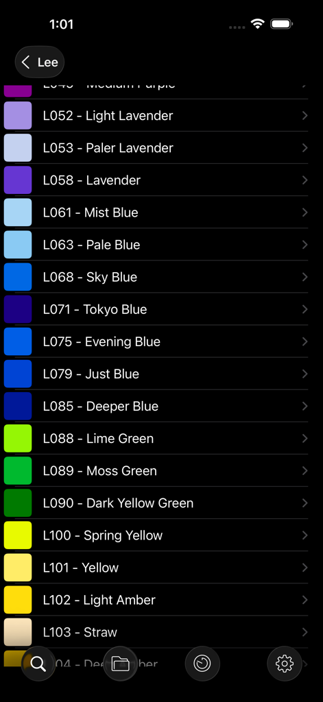 Gel Swatch Library - 