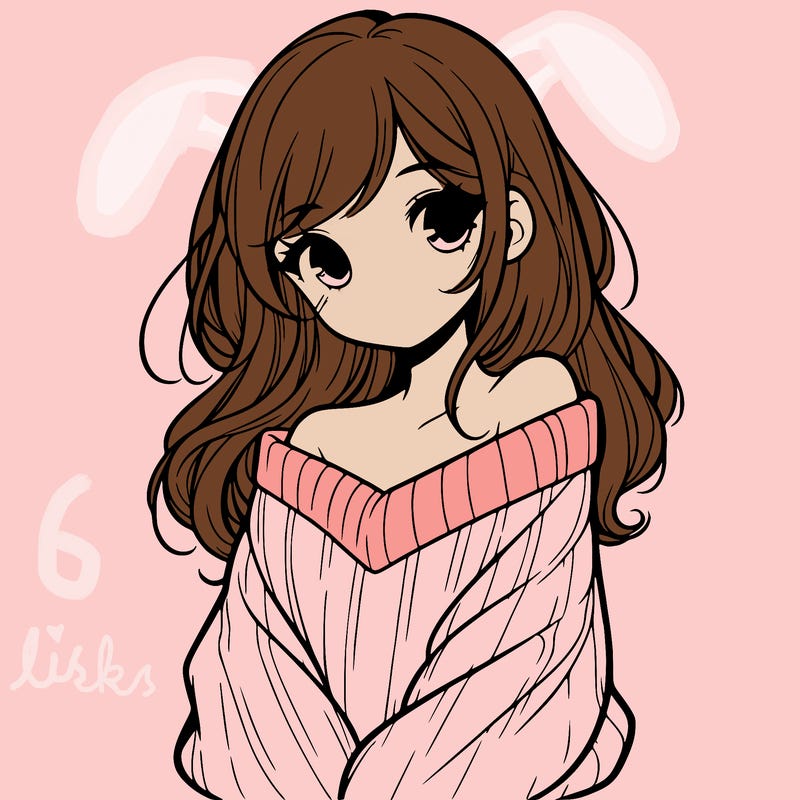 shy pretty girl wearing a sweater that is falling off one shoulder portrait