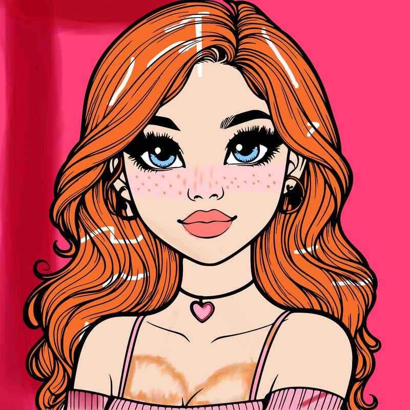 realistic pretty girl