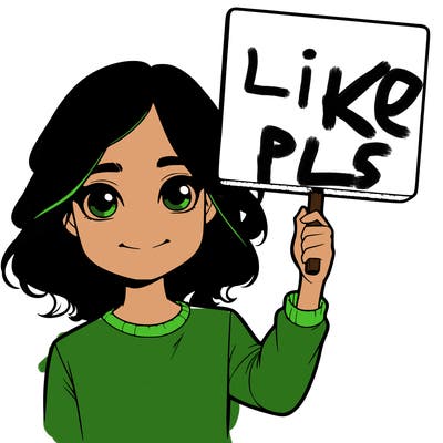 realistic girl holding up a sign