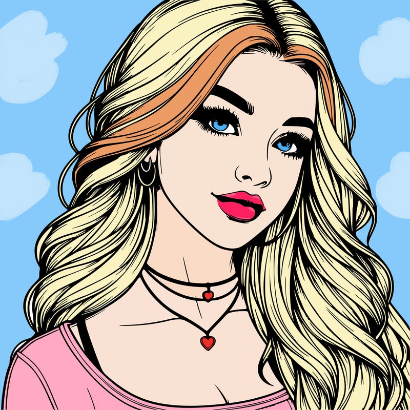 detailed realistic girl