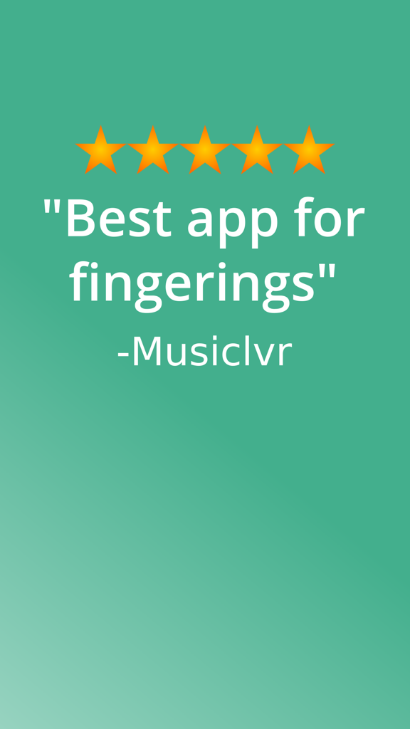 Fingercharts - Fingercharts フルート指孔アプリの5つ星レビュー