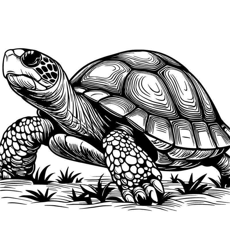 realistic turtle.