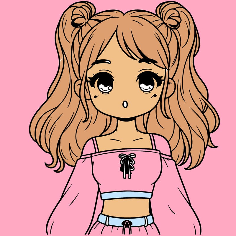 girl in a cute crop top