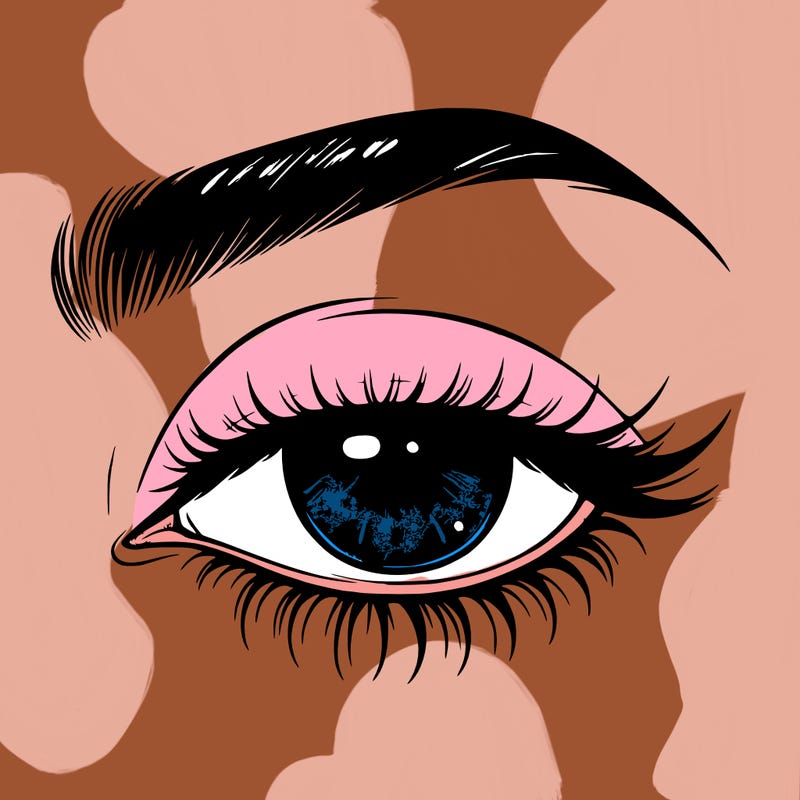 eye closed realistic