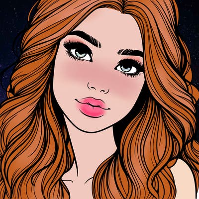 beautiful realistic girl