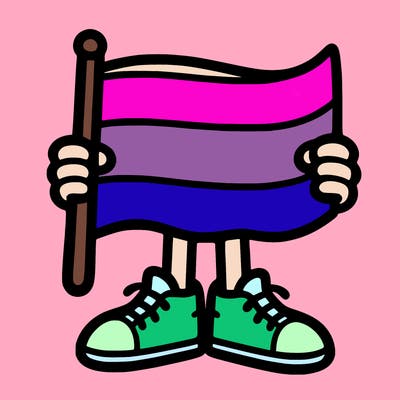 bisexual flag