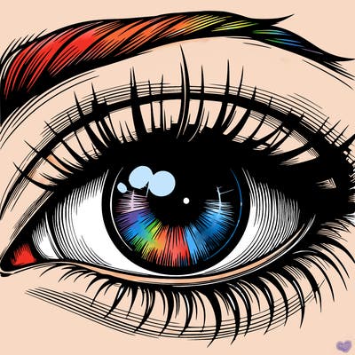 realistic eye