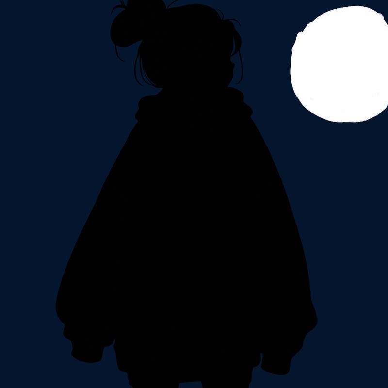 realistic girl with a oversized sweatshirt on and a bun