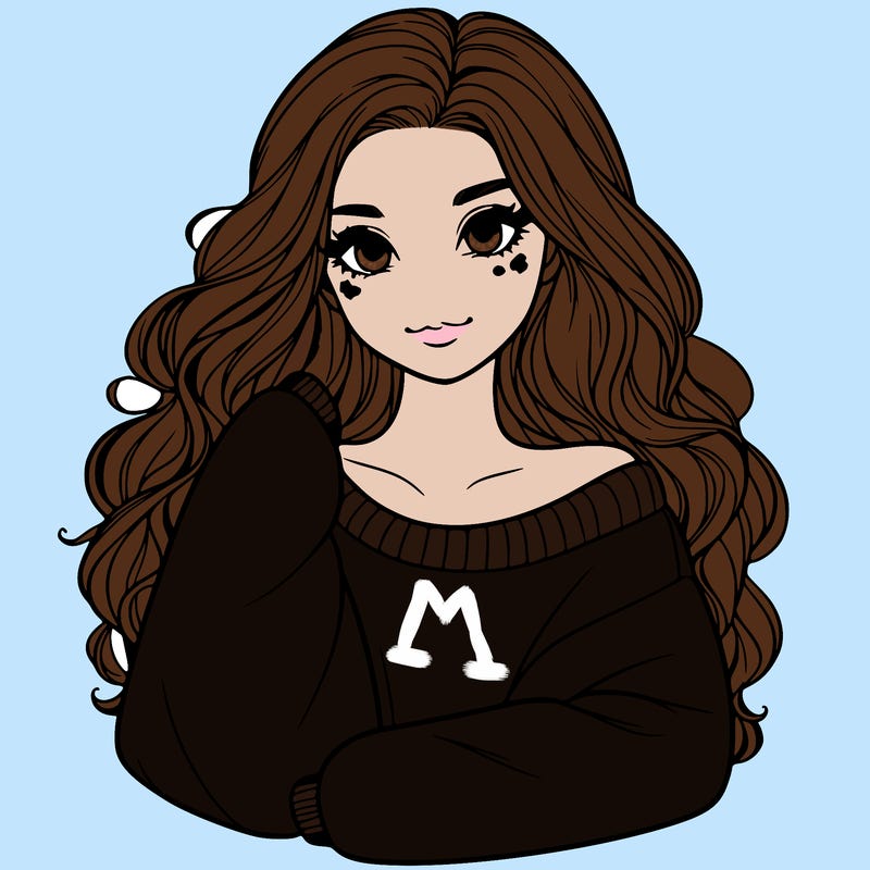 a beautiful girl in a big sweatshirt