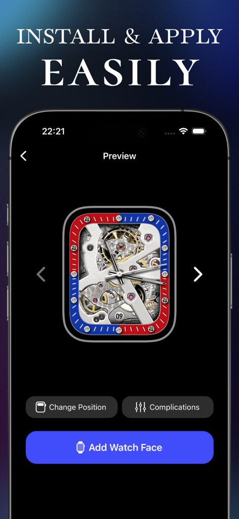 Luxury Watch Faces Gallery #1 - Lifestyle App | MWM