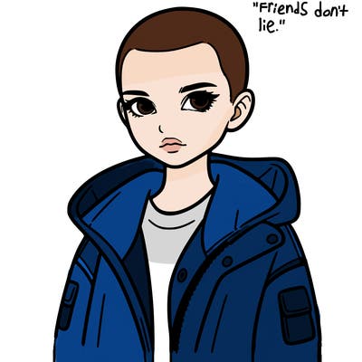 11 from stranger things.