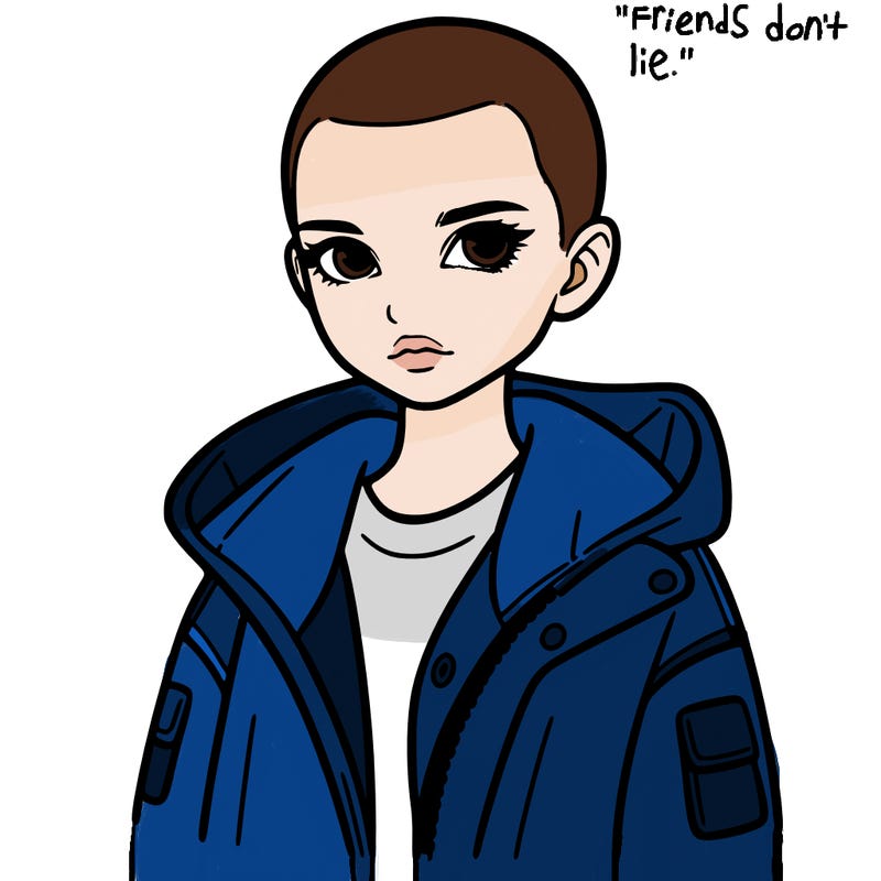 11 from stranger things.