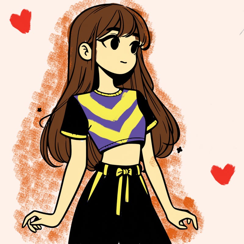 girl in a cute crop top