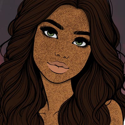 beautiful realistic girl