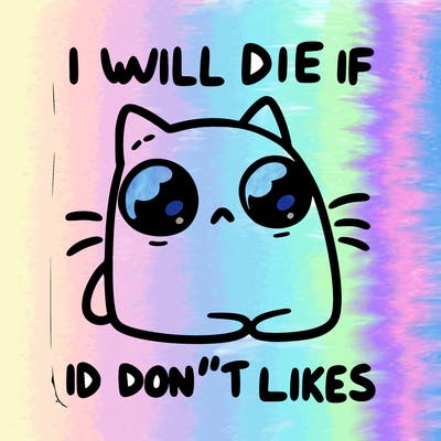 a cat that will die if we don’t get 10 likes