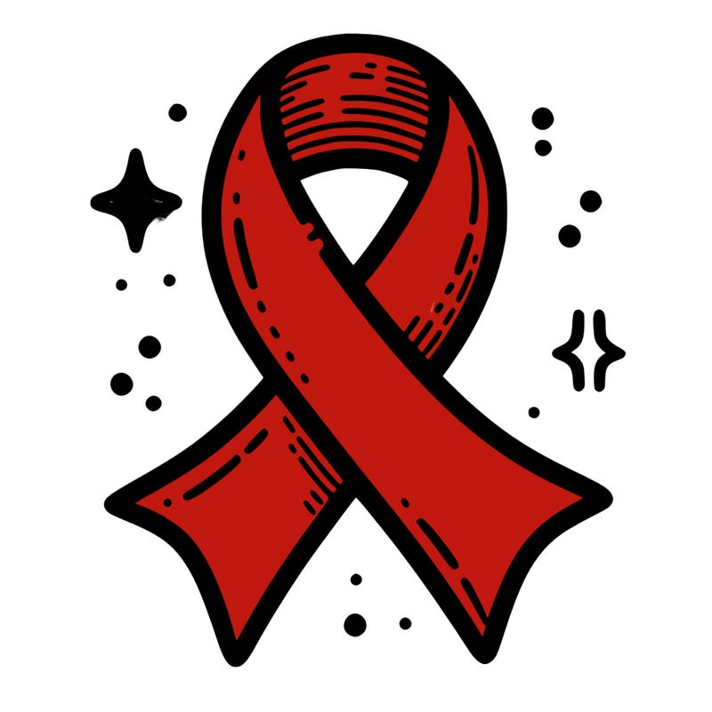 ribbon symbol of national breast cancer awareness month