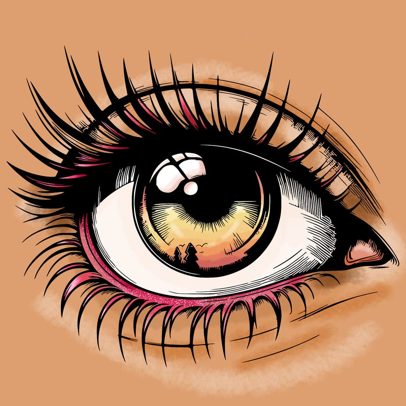 realistic eye
