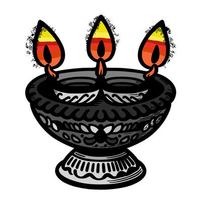 dip lamps for diwali