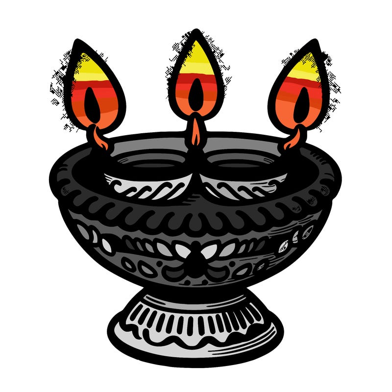 dip lamps for diwali