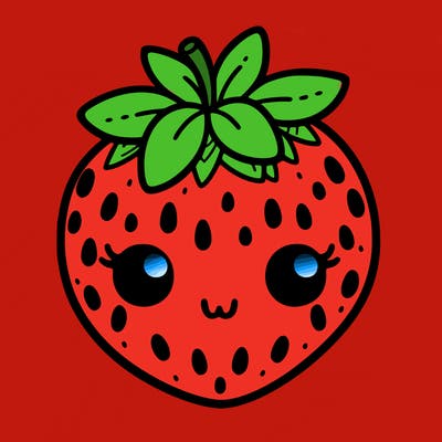 cute strawberry