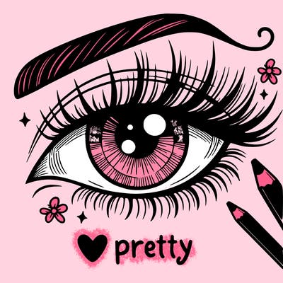 pretty eye