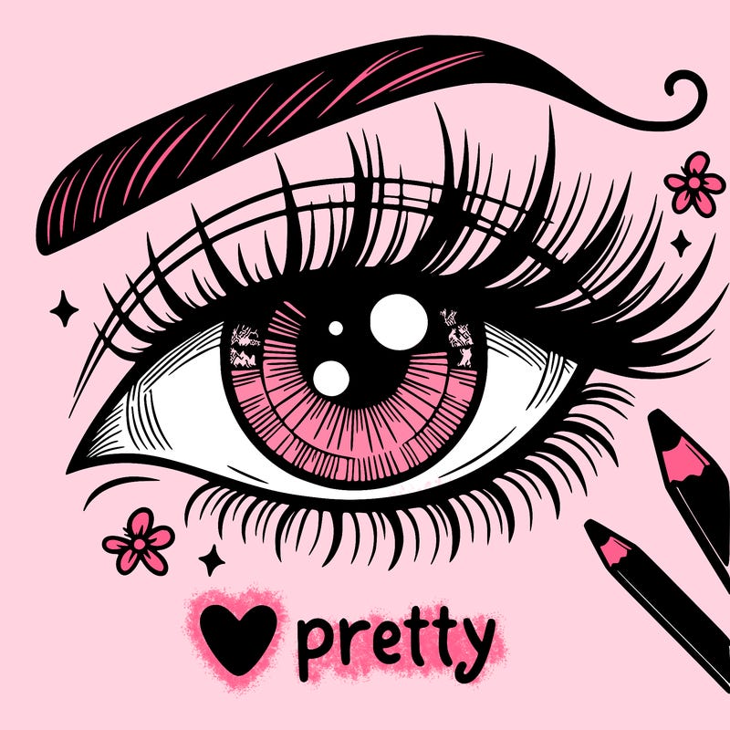 pretty eye