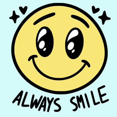 always smile