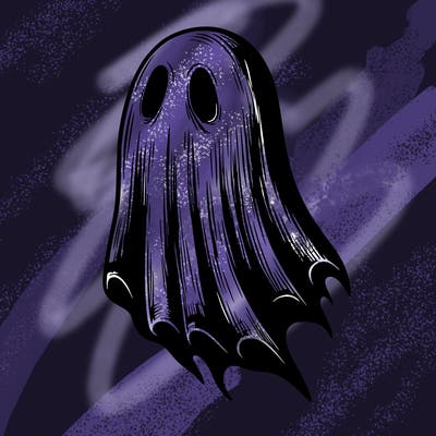 realistic creepy ghost