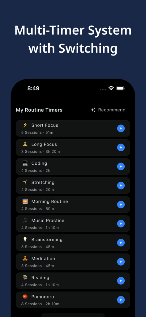 TodoTimer: Pomodoro Focus ADHD - Productivity App | MWM