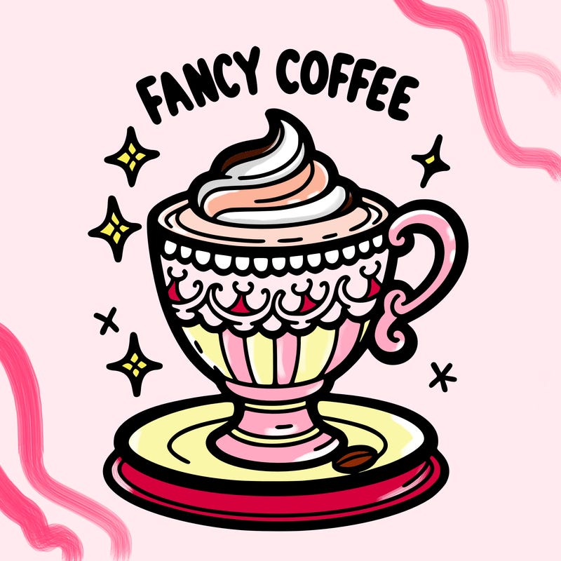 fancy coffee