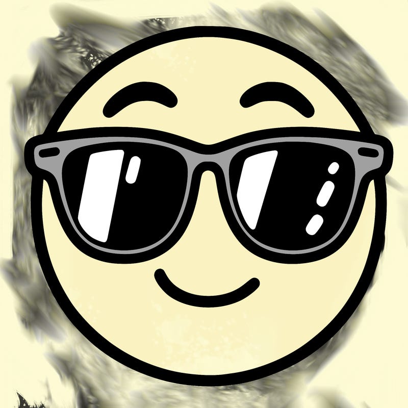 emoji with sunglasses