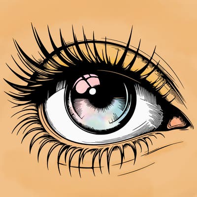 realistic eye