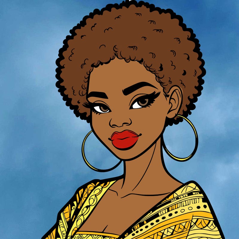 african woman