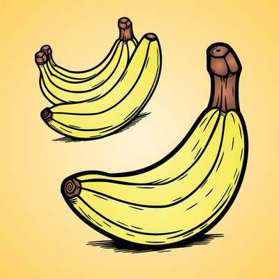 a banana