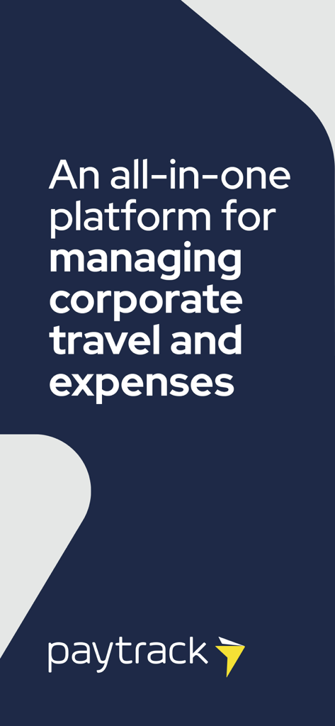 Plataforma tudo-em-um Paytrack para gerenciar viagens corporativas e despesas