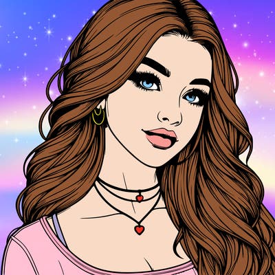 detailed realistic girl