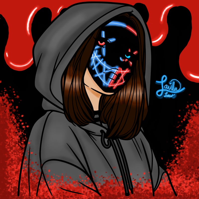 a realistic girl in a hoodie