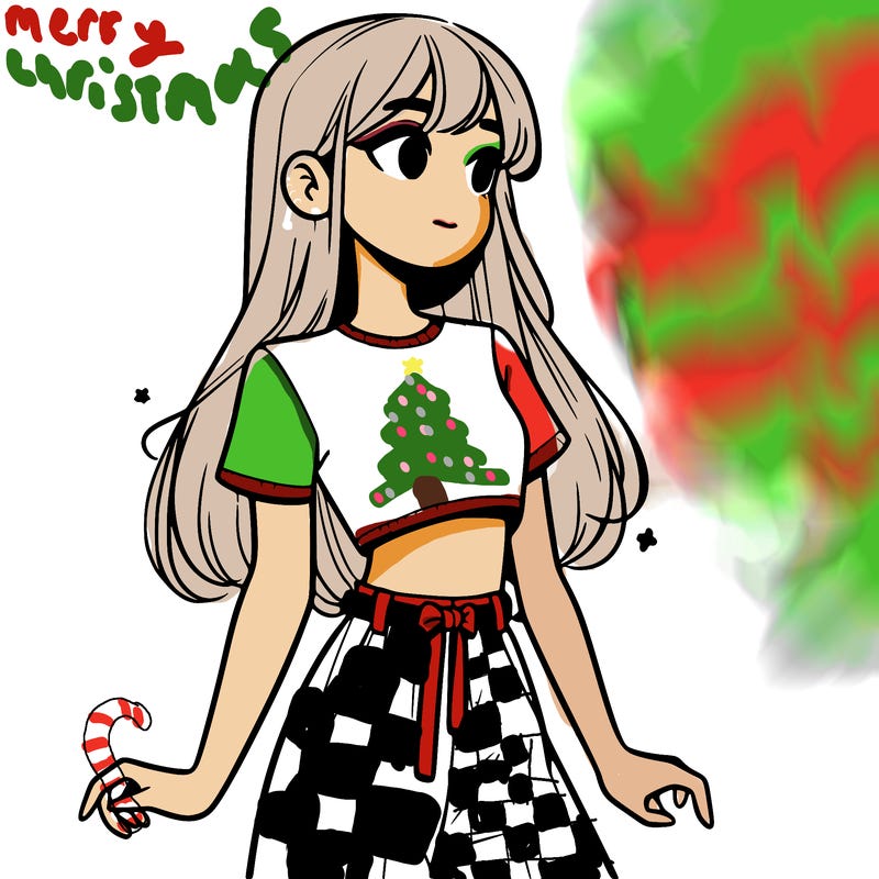 girl in a cute crop top