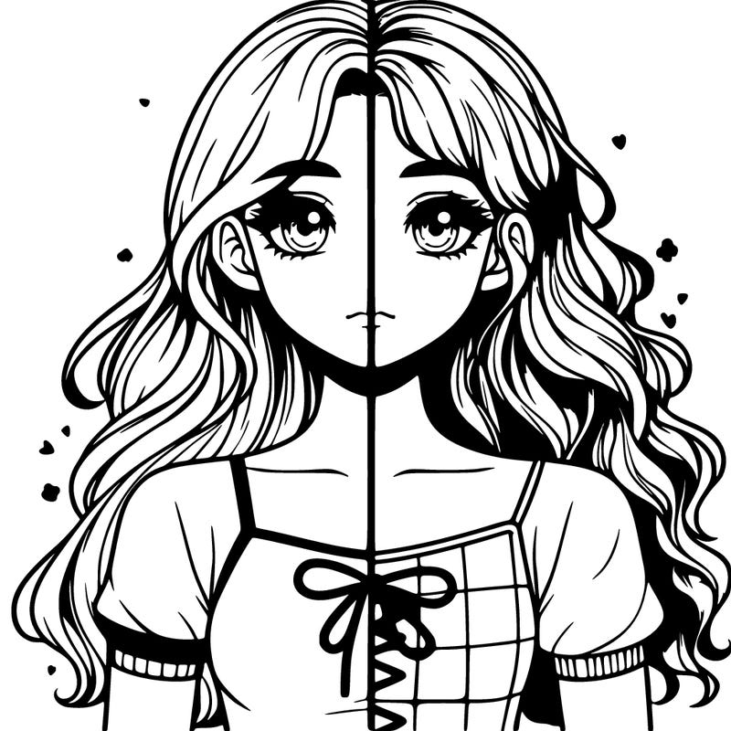 realistic girls split