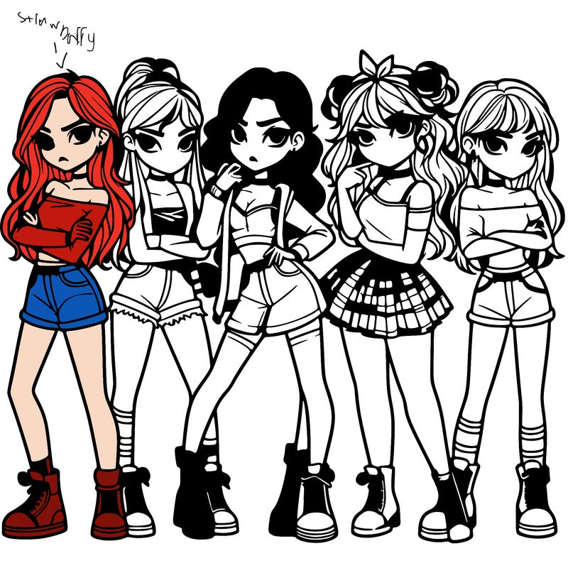 realistic baddie girls