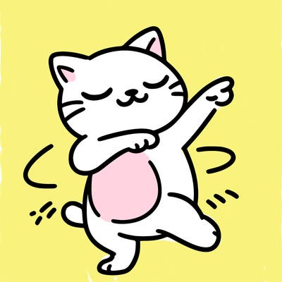 cat dancing