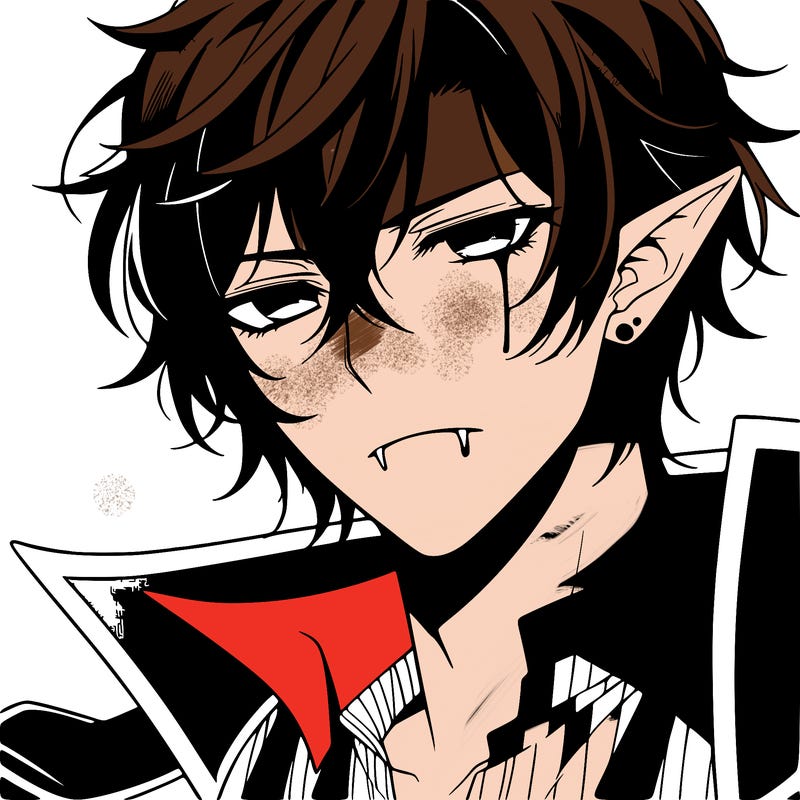 hot vampire anime guy