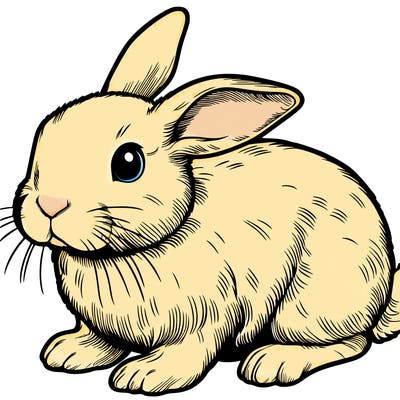 realistic bunny