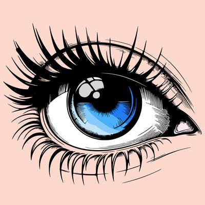 realistic eye
