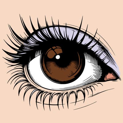 realistic eye
