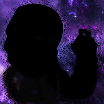 a realistic girl, spray painting